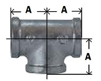 BG Malleable Tee Diagram